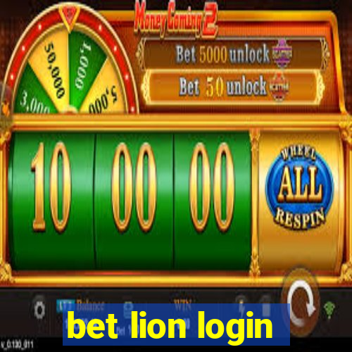 bet lion login